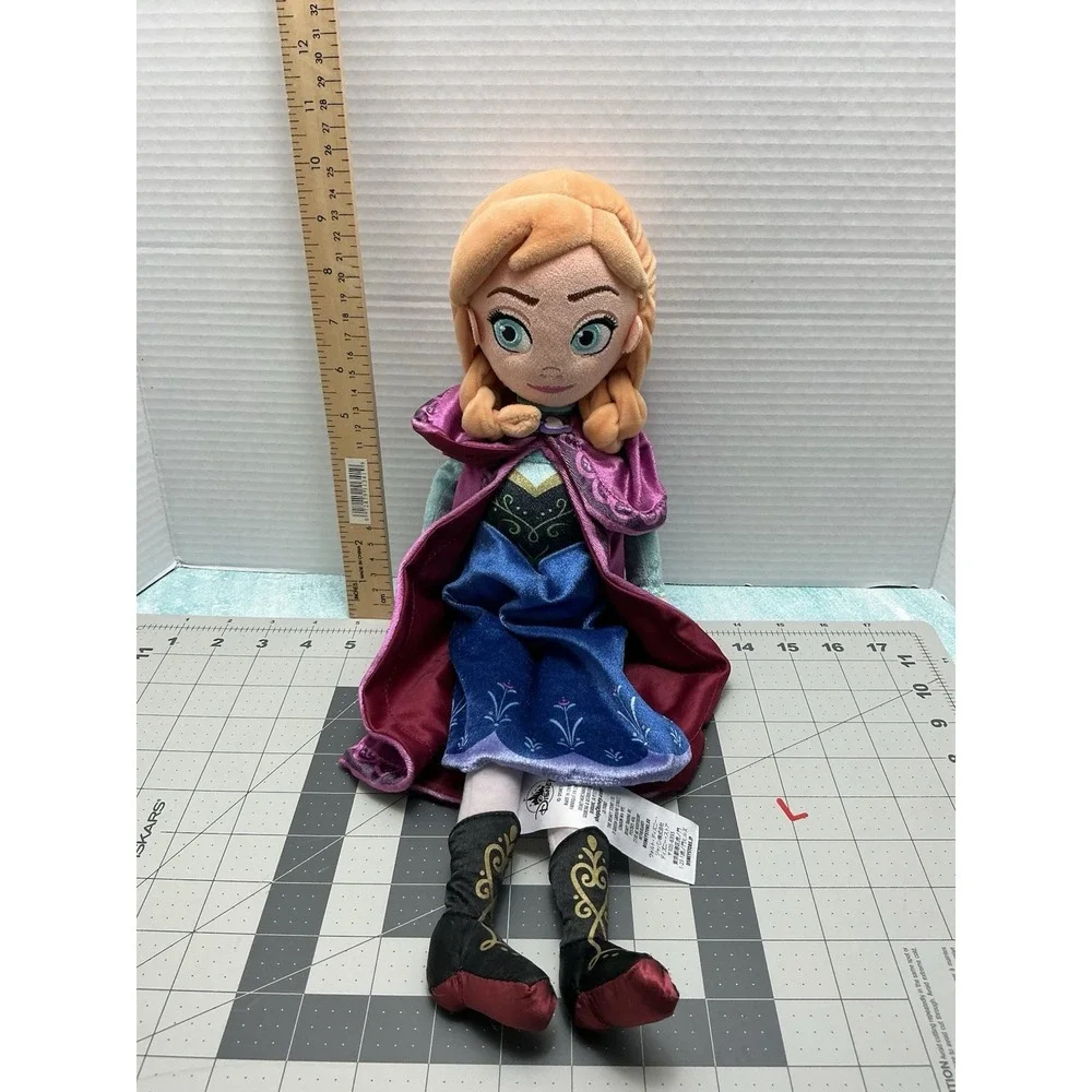 Disney‎ Store Authentic Frozen Anna Plush 18